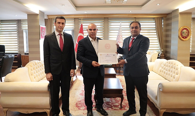 Ağrı Pancar Ekicileri Kooperatif Müdürü Metin Çanakçı’dan Vali Koç’a ziyaret