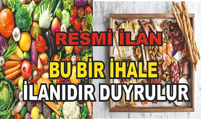 Ağrı Spor Lisesi 41 Kalem Sebze Meyve Şarküteri Malı Alacak