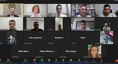 AİÇÜ’de Mezunlar Buluşması Çevrimiçi Toplantısı” düzenlendi