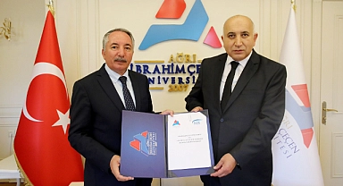 AİÇÜ ile Ağrı Sosyal Güvenlik İl Müdürlüğü Arasında İş Birliği Protokolü İmzalandı