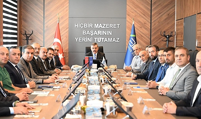 Altyapı zirvesi Yapıldı Erzurum'da