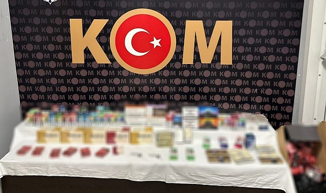 Antalya’da kaçak sigara ve sahte alkol operasyonu