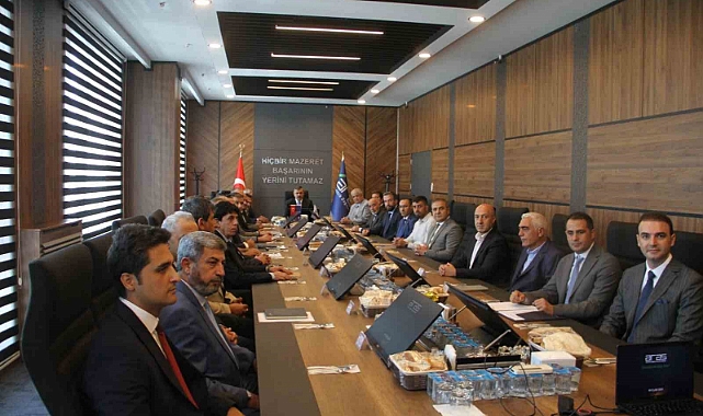 Aras EDAŞ ev sahipliğinde alt yapı koordinasyon toplantısı yapıldı