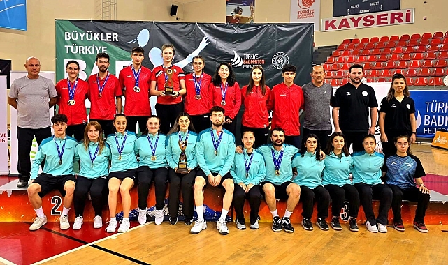 Badmintonda "Büyükler Türkiye Şampiyonu" Belli Oldu