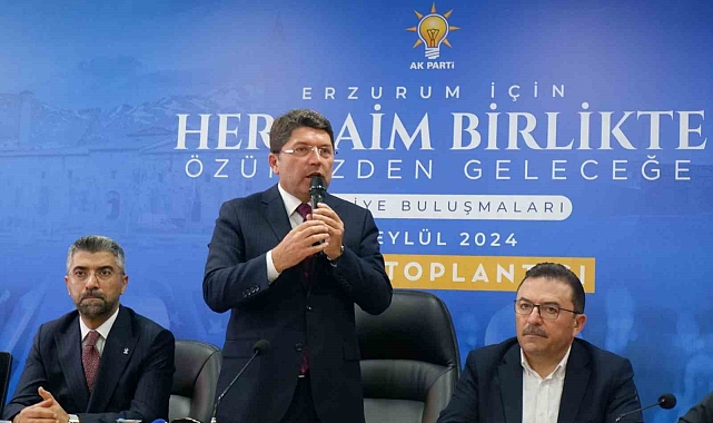 Bakan Tunç; "Adalet ile kalkınma birbirinden ayrılmaz"