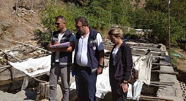 Balıkçılara denetlendi Van'da