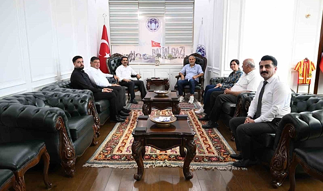 Başkan Taşkın, Abbas Güçlü’yü ağırladı