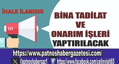 Bina Onarımı Yapılacak