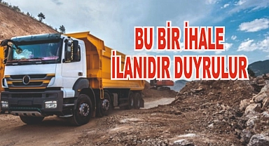 Bu bir İhale İlanıdır Duyrulur