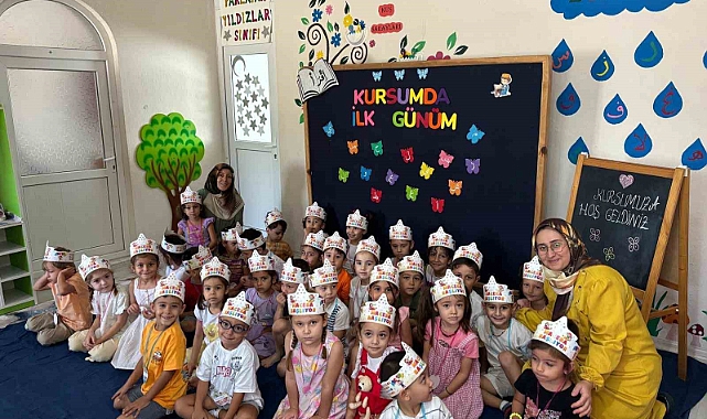 Dalaman’da 4-6 Yaş Kur’an Kursları eğitime başladı
