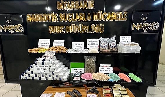 Diyarbakır’da narkotik operasyonları: 41 şüpheli tutuklandı