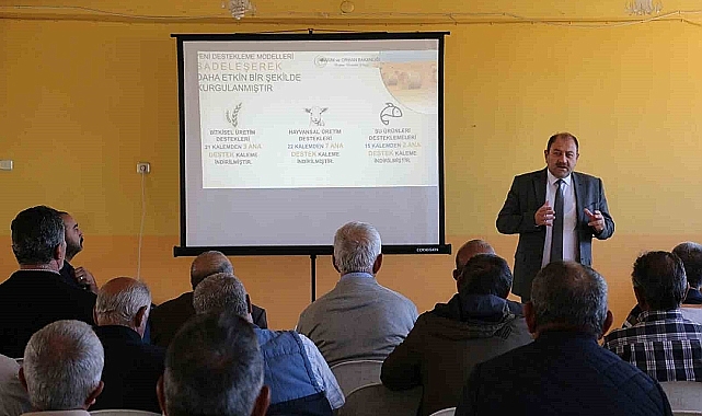 Erzincan'da çiftçilere eğitim verildi