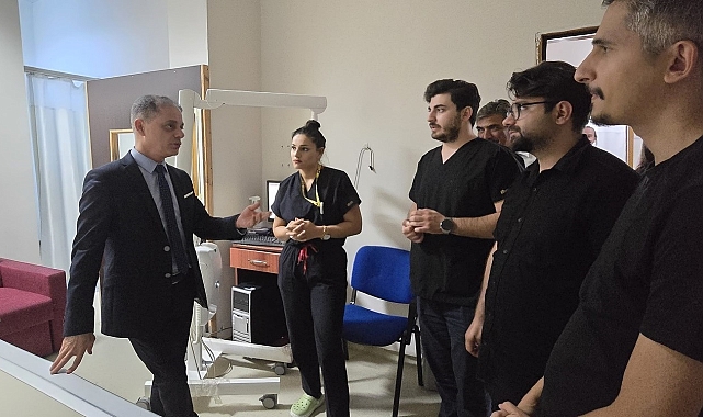 Erzincan İl Sağlık Müdürü Tekin, Çayırlı Devlet Hastanesi'nde incelemelerde bulundu