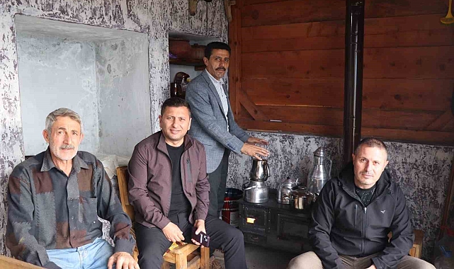 Erzurum'da sıcaklıklar düştü, sobalar kuruldu