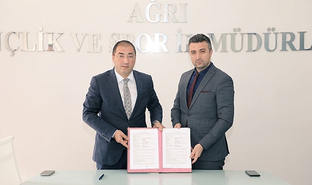 Gençlik ve Spor İl Müdürlüğü ile Ağrı İŞKUR arasında işbirliği protokolü imzalandı
