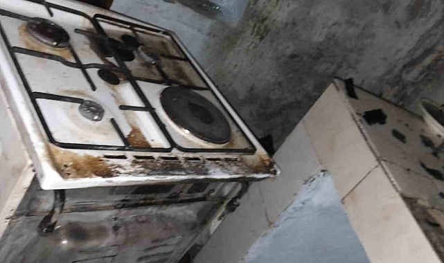 Hakkari'de korkutan yangın