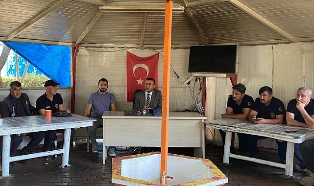 HBB İtfaiye Daire Başkanı Keskin göreve başladı