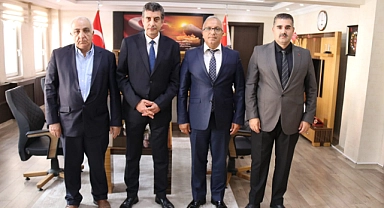 Iğdır Cumhuriyet Başsavcısı ve Emniyet Müdürü'nden Ağrı'ya ziyaret