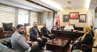 İl Müftüsü Necati Şafak’tan Ağrı Vali Musta Koç'a Mevlid-i Nebi Ziyareti