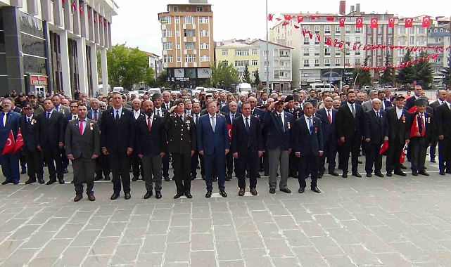 Kars'ta Gaziler günü için tören düzenlendi