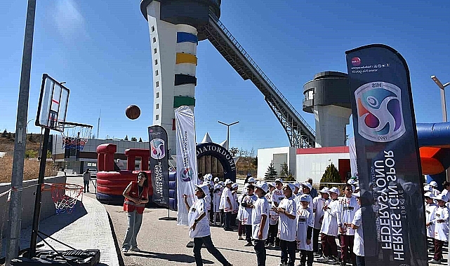 Erzurum Kiremitlik Tabya'da hareketlilik haftası etkinliği