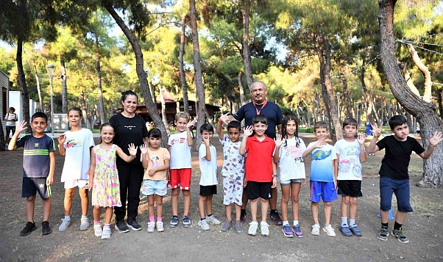 Konyaaltı’nda çocuklar eğlenirken öğreniyorlar
