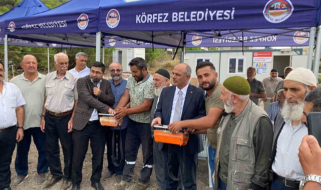 Körfez’de yeni caminin temeli atıldı