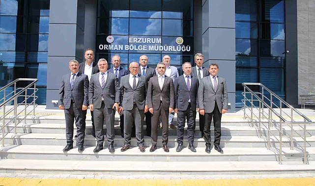 Kurum amirleri Erzurum da orman zirvesi gerçekleştirdi
