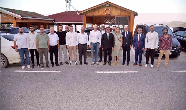 Litvanya Ankara Büyükelçisi Ricardas Degutis Türkeli’de