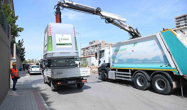 Merkezefendi’de atıklar yer üstü konteynerleriyle toplanacak