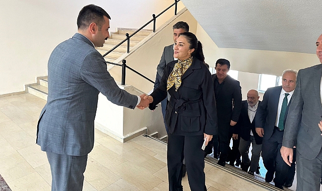 Milletvekili Kilerci’den Diyadin Kaymakamı Karali’ye ziyaret