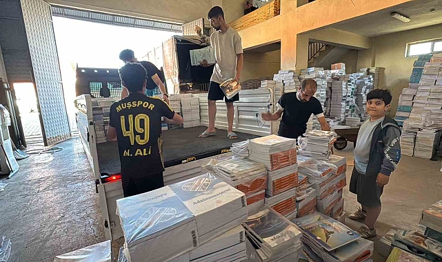 Muş'ta 105 bin 900 öğrenciye ücretsiz ders kitabı dağıtılıyor