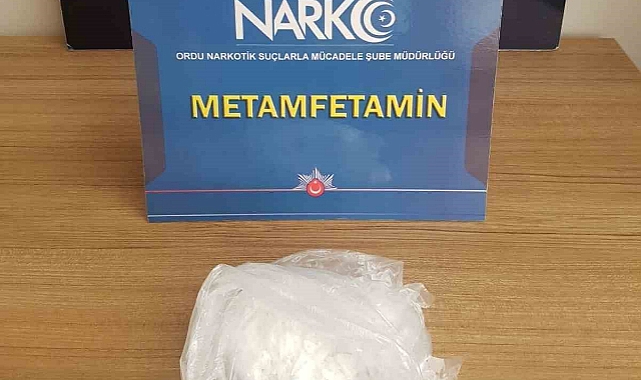 Ordu’da uyuşturucu operasyonu: 1 tutuklama