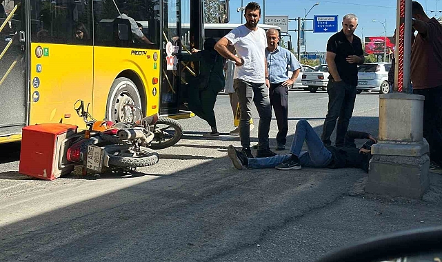 Otobüs kazası yaralılar var!