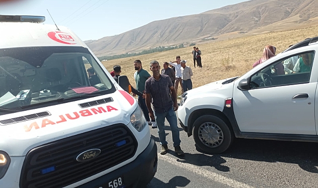 Patnos Erciş karayolunda trafik kazası: 12 yaralı