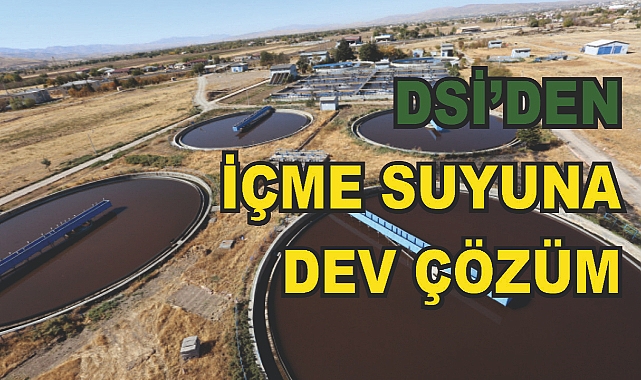 Patnos'ta İçme Suyuna Kessin Çözüm :Günlük  40.000 m³/gün içme suyu arıtacak tesis kuruluyor