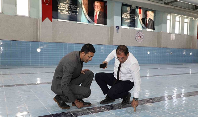 Patnos'un "Yarı Olimpik Yüzme Havuzu" bölgenin gözdesi olacak
