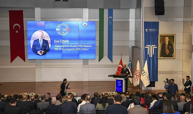 Rektör Hacımüftüoğlu, Türkiye-Özbekistan Eğitim Forumu'na katıldı