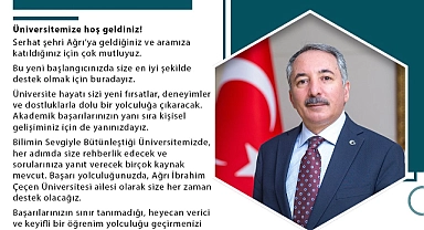 (Tıkla İzle) Rektör Karabulut'un 2024-2025 Eğitim Öğretim Yılı Mesajı