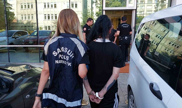 Samsun’da uyuşturucu operasyonu: 3 gözaltı