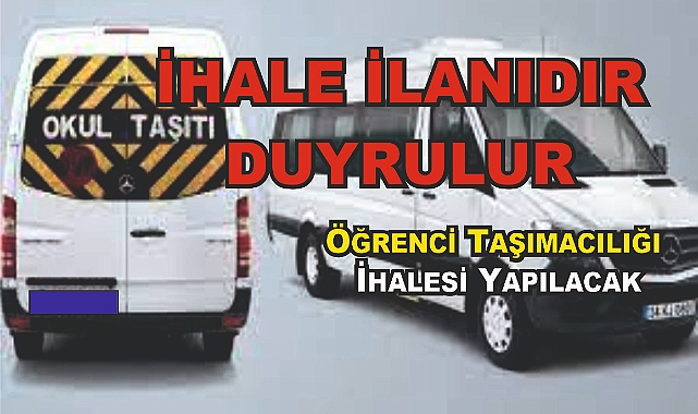 Öğrenci Taşımacılığı İhalesi Yapılacak