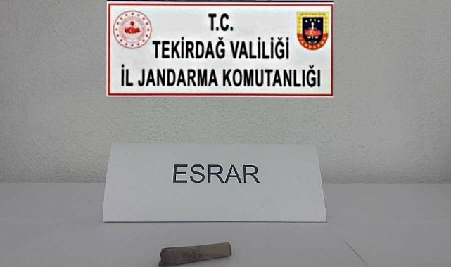Tekirdağ’da uyuşturucu operasyonları