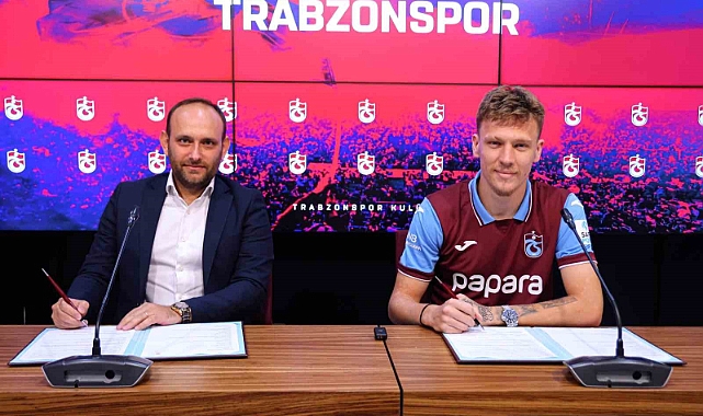Trabzonspor, Serdar Saatçı için imza töreni düzenlendi