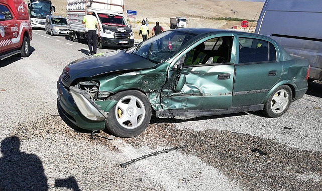 Trafik Kazası 1 yaralı