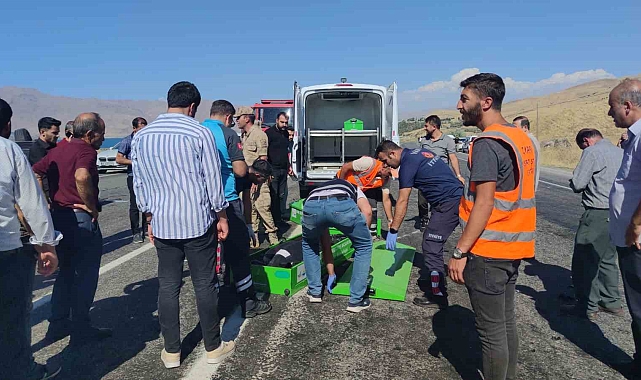 Trafik Kazası! Cenazeler morga kaldırıldı