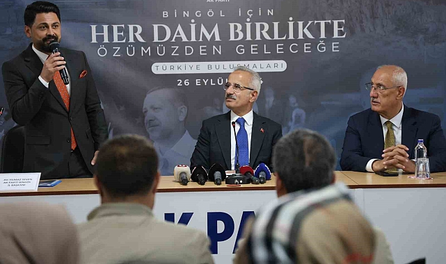 Ulaştırma ve Altyapı Bakanı Uraloğlu: ''Bingöl'ün hem bölgede hem de Türkiye'de bir duruşu var''