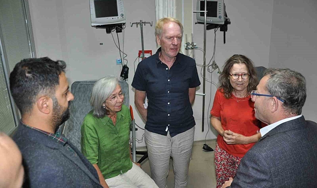 Yangında dumandan etkilenenler tedavi altına alındı