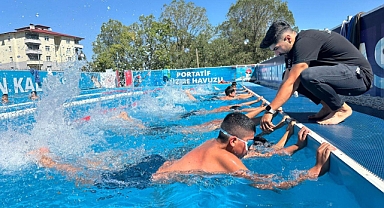 “Yüzme Bilmeyen Kalmasın” Projesi Ağrı’da devam ediyor