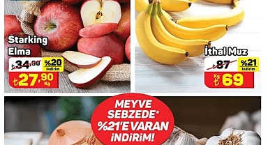 12 Ekim A101 Aktüel Kataloğu Yayımlandı! Meyve ve Sebzelerde %21 İndirim