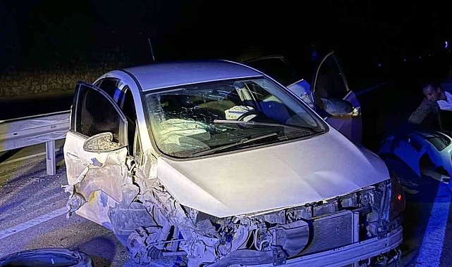 2 yaralı trafik kazası Yüksekova